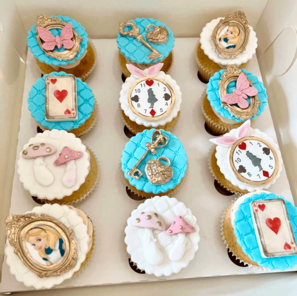 Muffinki Alicja w krainie czarów